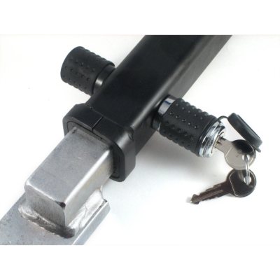 Hitch Lock for 1.25" Receiver Hitch Bike Rack Trailer Security Lock All Weather 