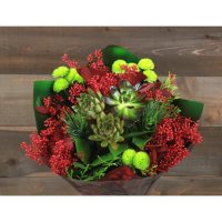 Holiday Traditions Bouquet with Vase