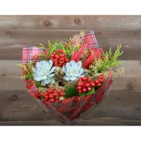 Peppermint Bouquet with Vase