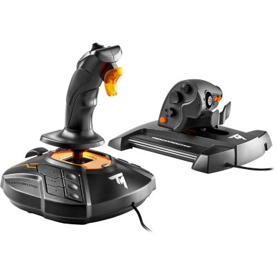 Thrustmaster T m Fcs Hotas Flight Stick And Throttle Black Sam S Club