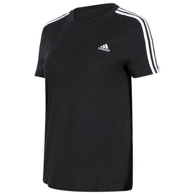 売れ筋商品|||アディダス カットソー トップス レディース Women's Essentials 3-Stripes Cotton T-Shirt White/black adidas Women's Essentials 3-Stripes Cotton T-Shirt - Macy's
