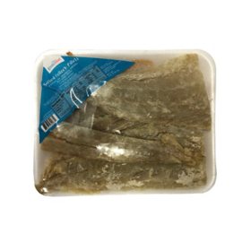 Frozen Salted Boneless Skinless Pollock Fillets 3 lbs.