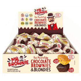 Mr. Brownie Brownies and Blondies (40 pk.)