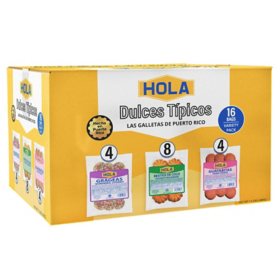 HOLA Cookies Variety Pack 16 pk.