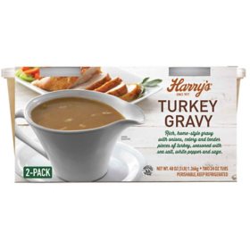 Harry's Roasted Turkey Gravy (20 oz. tubs, 2 ct.)