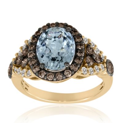 Sam's club aquamarine deals ring