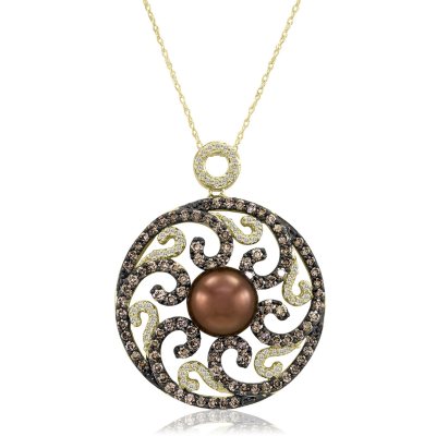 Diamond Medallion Necklace Sam's Club