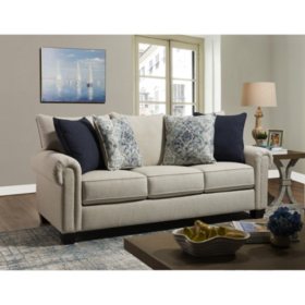 Taylor Upholstered Stationary Sofa Sam S Club