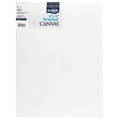 ArtSkills 12 x 16 Stretched Canvas for Arts and Crafts, 6 Pack - Sam's  Club