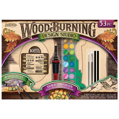  Premium Wood Burning Kit 43PCS, Dual Power Mode