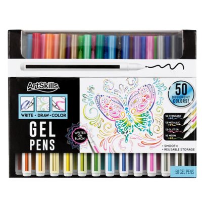 ArtSkills 50 Pack Gel Pens