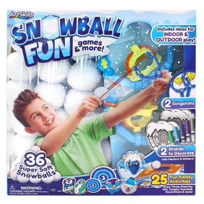 Summer Activities: This $20 Can of Fake Snowballs Is Hours of Fun