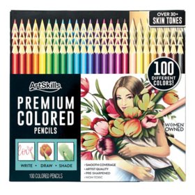 ArtSkills Premium Colored Pencil Set, 100Ct
