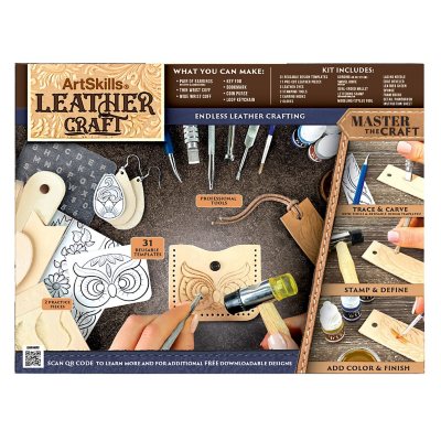 5 Style Set Professional Leather Craft Hand Tools Kit with