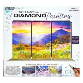 ArtSkills Brilliant Art Diamond Painting Kits, Select Design