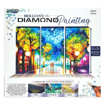 Artskills Brilliant Art Diamond Painting Night Walk