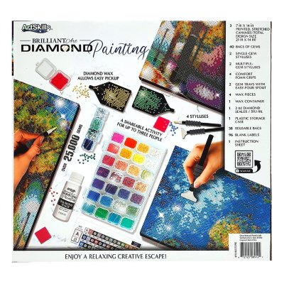 Diamond Art Club 28 x 22 An Evening Stroll Diamond Painting Kit