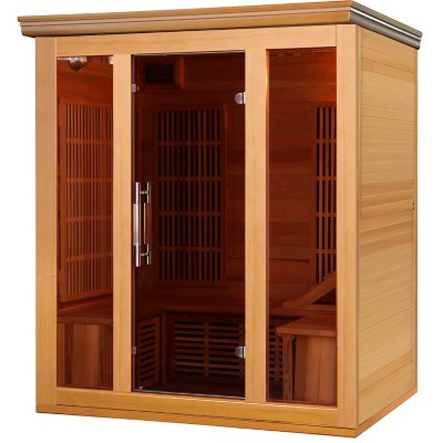 Hybrid Cedar Elite 3-4 Person Premium Sauna with 9 Carbon Heaters - Sam's  Club