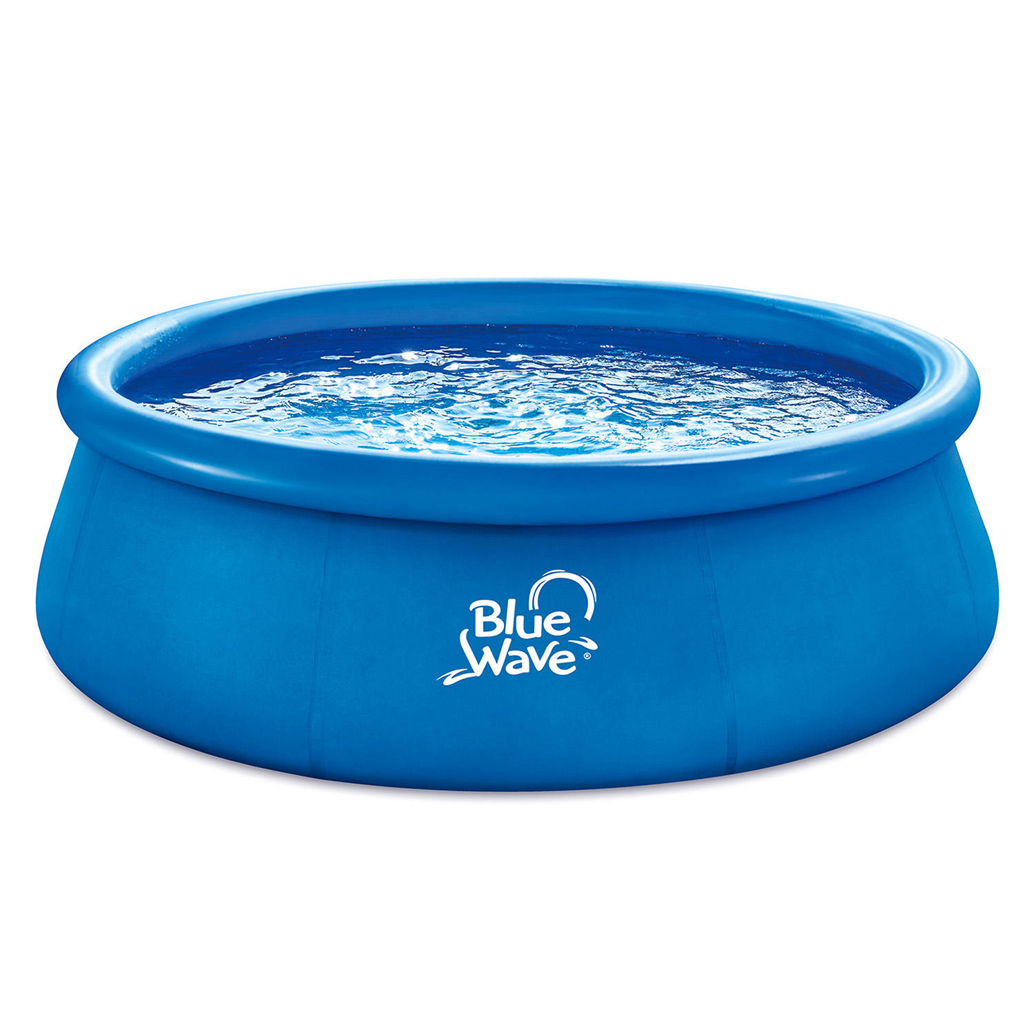 Blue Wave 9′ Round 30″ Deep Speed Set Family Pool with Cover