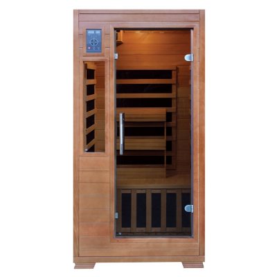 Hemlock SA3202 Infrared Sauna with 5 Carbon Heaters,1-2 Person Capacity