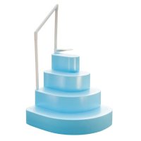 Wedding Cake Step with Liner Step Pad