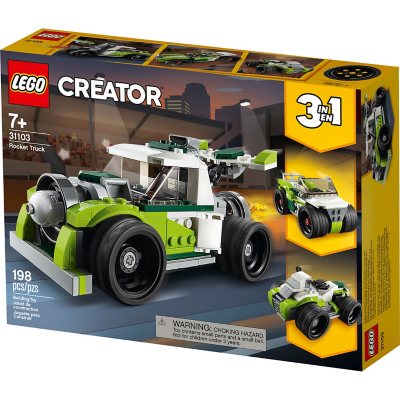 Lego 3 in 1 rocket truck new arrivals