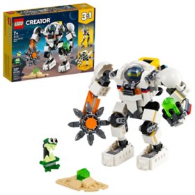 LEGO Creator 3 in 1 Space Mining Mech 31115 Building Kit (327 Pieces)