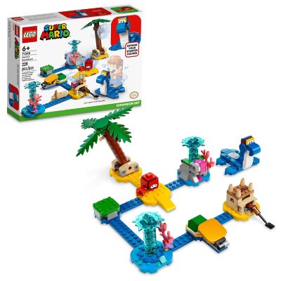 sikkerhed neutral Glad LEGO Super Mario Dorrie's Beachfront Expansion Set 71398 Building Kit (229  Pieces) - Sam's Club