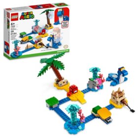 LEGO Super Mario Dorrie’s Beachfront Expansion Set 71398 Building Kit 229 Pieces