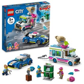 LEGO City Ice Cream Truck Police Chase 60314 Building Kit 317 Pieces