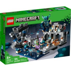 LEGO Minecraft The Deep Dark Battle Building Toy Set (584 Pieces)
