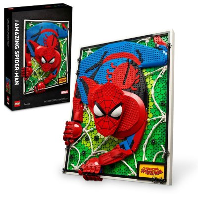 LEGO Art The Amazing Spider-Man Super Hero Building Set, 2099 pcs.