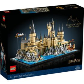 LEGO Harry Potter Hogwarts Castle and Grounds Wizarding Building Set, 76419		
