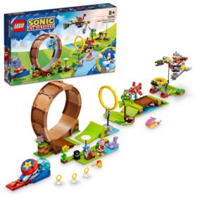 LEGO Sonic the Hedgehog Sonic’s Green Hill Zone Loop Challenge Playset (802 pieces)