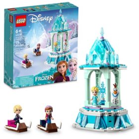LEGO Disney Anna and Elsa’s Magical Carousel Building Toy Set (175 Pieces)