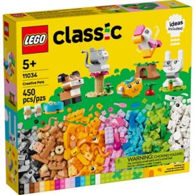 LEGO Classic Creative Pets Buildable Animal Toy 11034 (450 Pieces)