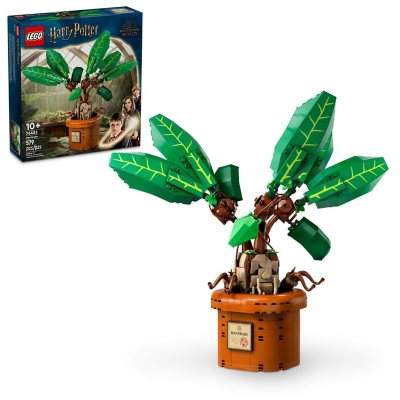 lego harry potter mandrake magical plant building set toy, 579 pcs.