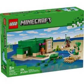 LEGO Minecraft The Turtle Beach House 21254, 234 Pieces