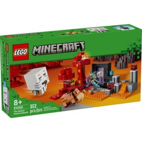 LEGO Minecraft The Nether Portal Ambush 21255, 352 Pieces