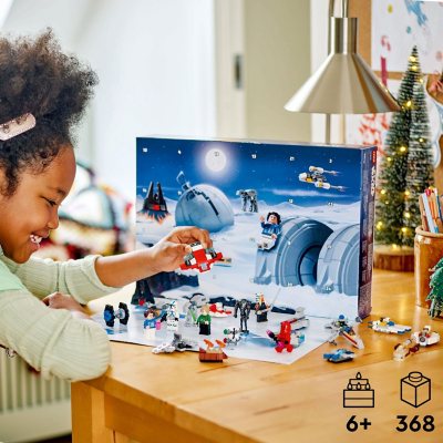 LEGO Star Wars 2024 Advent Calendar Kids Building Set Toy, 368 pcs. - kids deals at sam's club