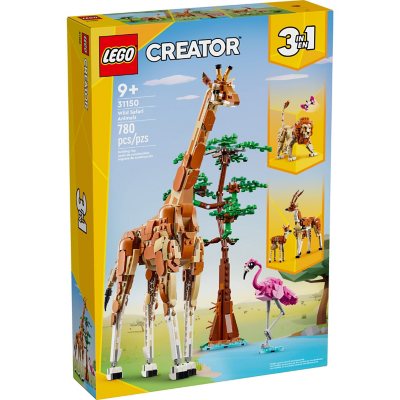 LEGO Creator Wild Safari Animals 3in1 Set, 780 pcs. - Sam's Club