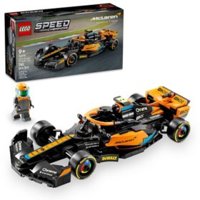 LEGO Speed Champions 2023 McLaren F1 Race Car Building Set Toy, 245 pcs.