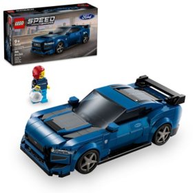 LEGO Speed Champions Ford Mustang Dark Horse Sports Car Toy, 344 pcs.