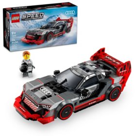 LEGO Speed Champions Audi S1 E-tron Quattro Race Car Toy, 274 pcs.