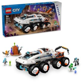 LEGO City Command Rover and Crane Loader Toy 60432, 758 Pieces