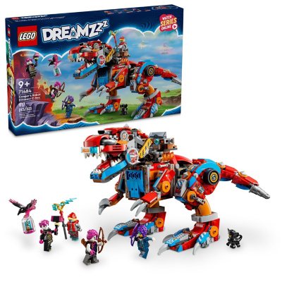 LEGO Dreamzzz Cooper’s Robot Dinosaur C-Rex Toy, 917 pcs.