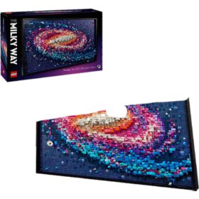 LEGO Art The Milky Way Galaxy Wall Art Building Set, 3,091 pcs.