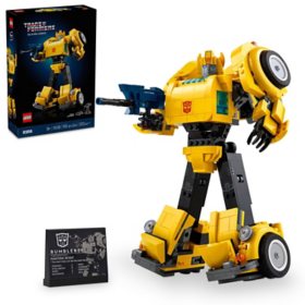 LEGO Icons Transformers Bumblebee Collectible Building Set, 950 pcs.