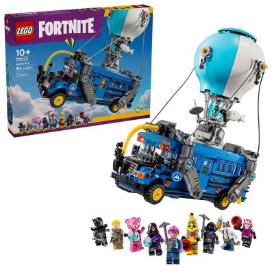 LEGO Fortnite Battle Bus Collectible Building Toy, 954 pcs.