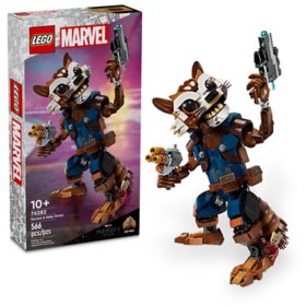 LEGO Marvel Rocket & Baby Groot 76282, 566 Pieces	